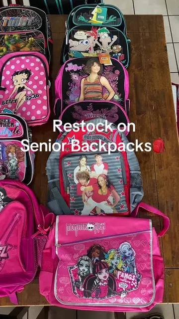 Senior Backpacks Restock Depop: ( Fittedbyvintage ) 💘 #thrifting #thrift #thrif