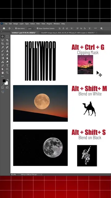 Adobe Photoshop useful shortcuts everyone should know  Follow for more tips  #gr