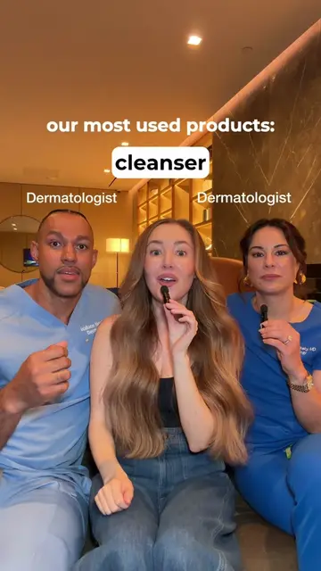 most used products w 2 Derms ✨ @Dermguru @Dr. Wallace Nozile, MD #dermatologist 