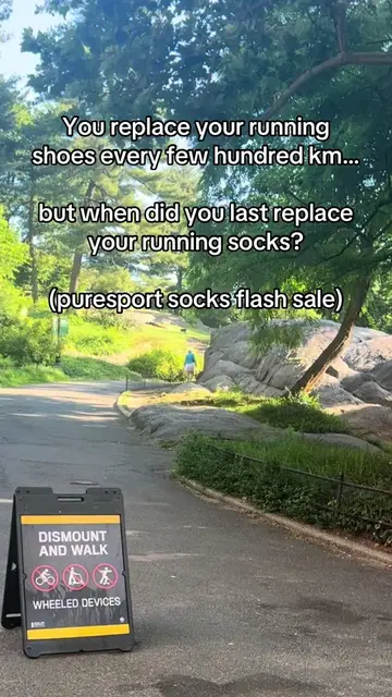 Fresh pair of Puresport socks on, and you’re already winning before the run star