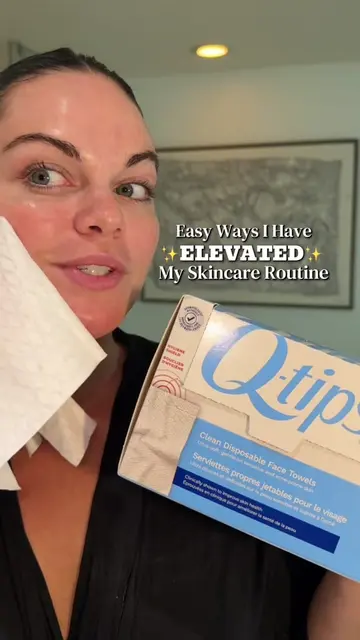 Ditch the dirty towel and swap for the NEW @Q-tips Dry Towel 🫧 @Walmart #qtipsp