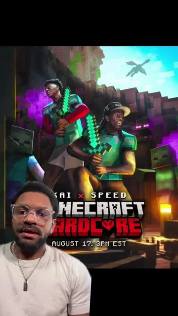 Kai Cenat et IShowSpeed se rendent pas compte du défi Minecraft#devinelapersonne