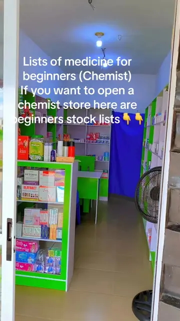 Lists of drugs for beginners (Chemist) If you want to open a chemist store here 