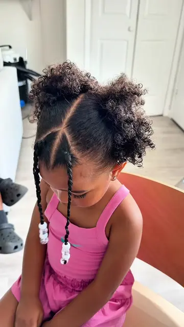 Struggle with adding beads to your child’s hair? Let me show you the fastest & e