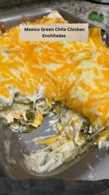 Mexico Green Chile Chicken Enchiladas These New Mexico Green Chile Chicken Enchi