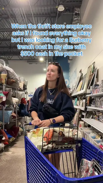 Why do they even ask that question at thrift stores 😂 #thrifting #thriftstore #