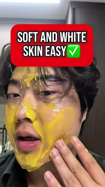 SOFT AND WHITE SKIN EASY✅#DIY #healthy #beauty #routine #Koreanskincare 