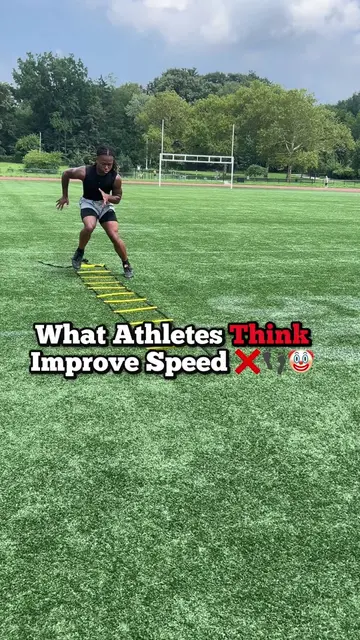 🚨 Stop wasting your time if your goal is to get FASTER. Ladder drills look impr