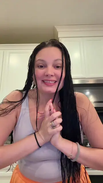 Waking up Tati with some good news! 