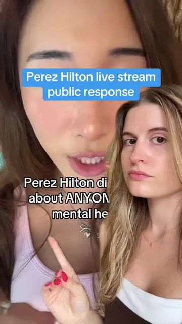 Perez Hilton public response #perezhilton #britneyspears #parishilton  @Eumiever