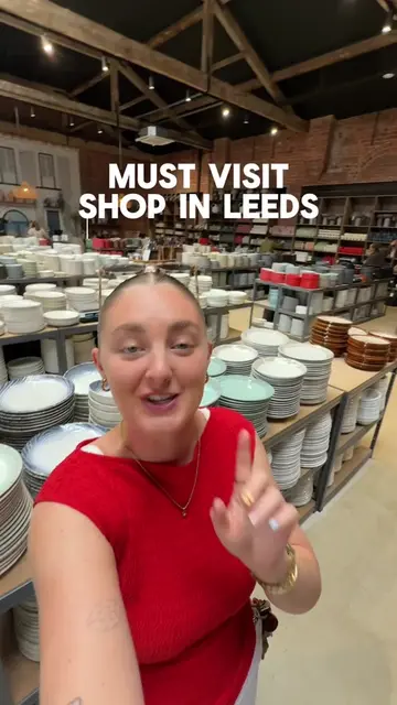 AD must visit shop in Leeds!!⭐️ the viral ceramics store where plates, vases, mu