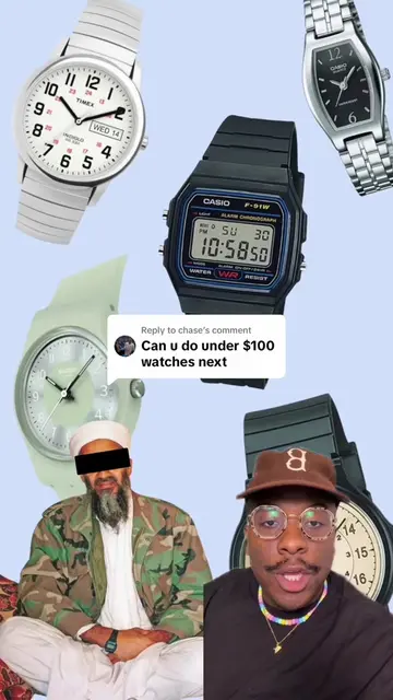 Replying to @chase Top 5 watches under $100 #watches #affordablewatches 