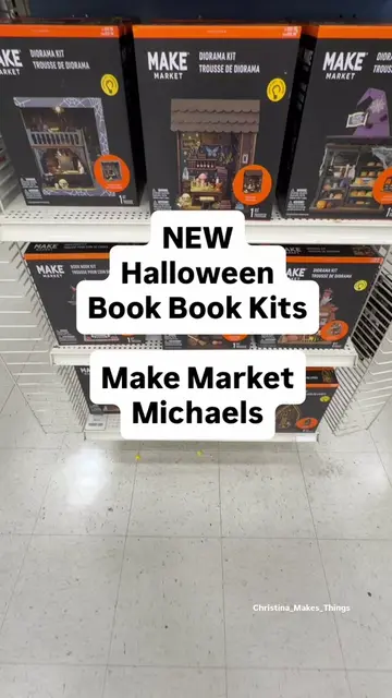 So many fun book nook choices at @Michaels Stores for Halloween. Some of these k