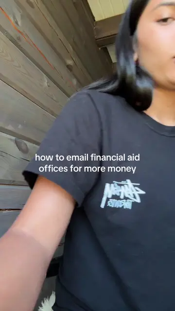 💰how to email financial aid offices for more money! #college #university #fafsa