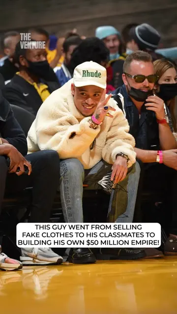 This guy went from selling fake clothes to his classmates to building his own $5