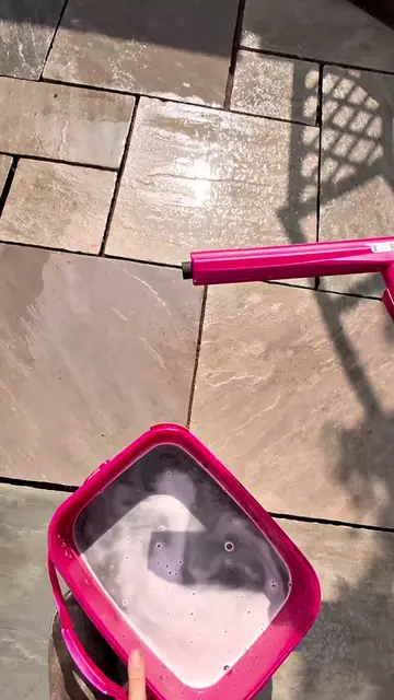 Mixing things up with a little mid grey patio grout from @nexusprosystems . 👌 U