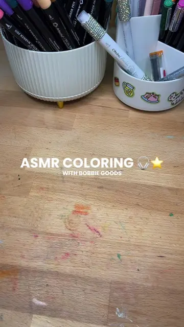 🎧⭐️ another page in @bobbiegoods summer break COMPLETED…butttt ASMR style! 🤭 l