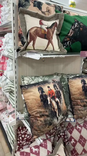 A horse girls dream 😍🤎 📍@HomeGoods  #horse #horses #polo #equestrian #homedec