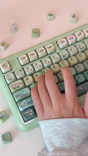 Obsessed is an understatement🐸✨ ♡ 96% Layout ♡ Tri-mode Connectivity  ♡ Hot Swa