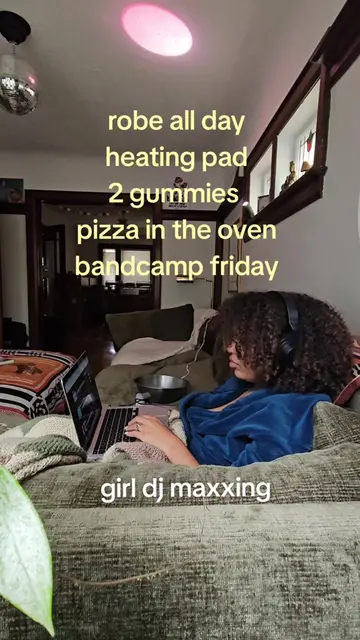 prepping for a festival set on day 1 of my period as a PMDD-DJ