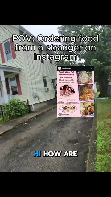 POV: ordering food from a stranger on Instagram #rhodeisland #newengland #homema