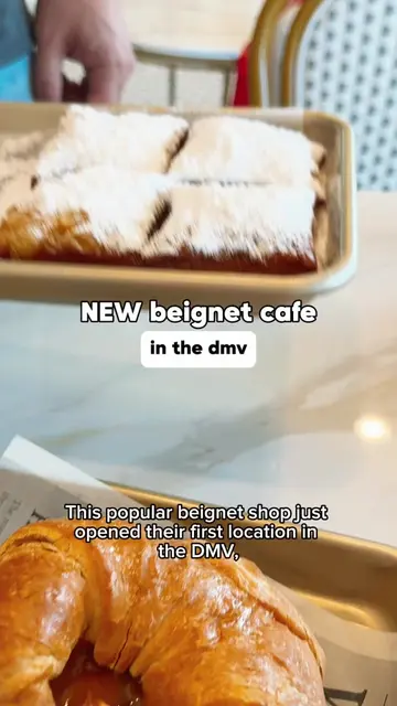 *NOW OPEN* The first location of @beignetsandbrew in the DMV is now open! They’r
