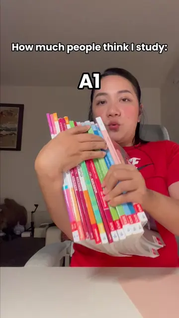 How much people think vs actual! 😅😅🤣 #deutschprüfung #deutschlernen #studytok