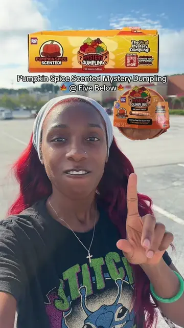 On the hunt for the new pumpkin spice scented mystery squishy dumplings at five 