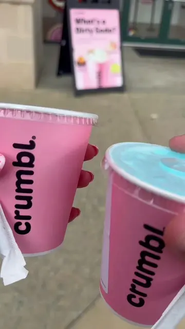 are you n your friends savin this one for some free Crumbl drinks tomorrow??‼️🥤