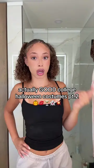 college costume crunch time 👻🍸 | ep. 2 simple staple costumes 💋 follow for to