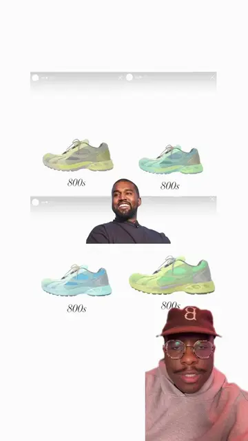 Kanye West unveils Yeezy 800 sneaker #kanyewest #yeezy 