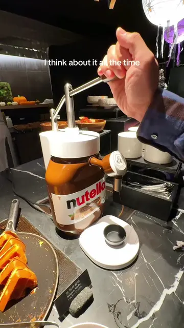 Send this to someone who loves Nutella 😍 #nutella #nutellalove #nutella🍫 #ithi