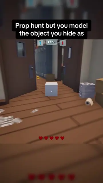 Prop hunt but for 3D artists FAKE ME is an online multiplayer hide-and-seek game