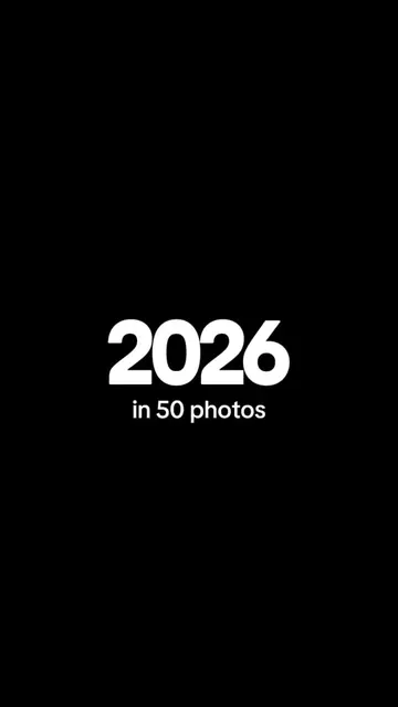 2026 In 50 Photos Click the "CapCut Anchor" button (try this template) to use th