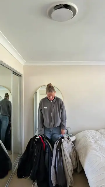 chloes closet!! here’s all my jackets before winters over 🌟🤍