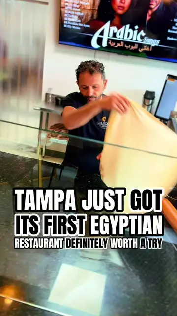 🐫Tampa’s first Authentic Egyptian restaurant is now open! No…they don’t serve c
