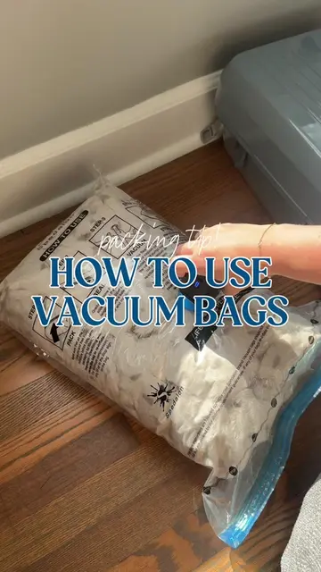 If you’re using vacuum bags to pack your travel items, here’s a quick tip that w