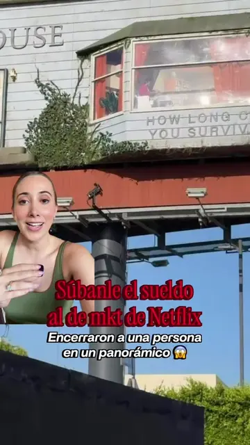 Súbanle el sueldo al de mkt de Netflix porque encerraron a alguien en un panorám