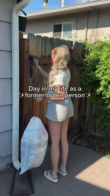 day in my life as a ✨former broke person✨