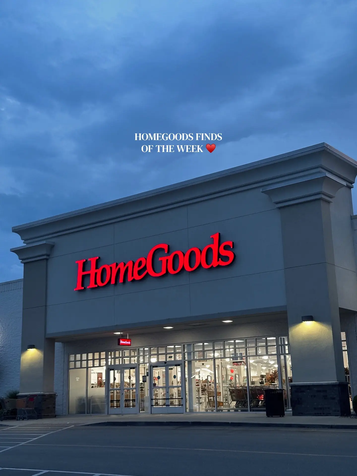 Not to be dramatic, but I was at @HomeGoods 3 times this week. I kept regretting