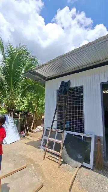 30k budget metal cladding house ✨️  #housejourney #metalcladdinghouse #30khouse 