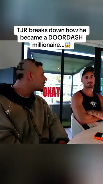 TJR breaks down how he became a DOORDASH millionaire…😱 #tjr #tjrtrades #tjrclip