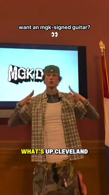 Want an mgk-signed guitar? Head to Cleveland’s Back to School Fest on August 8, 