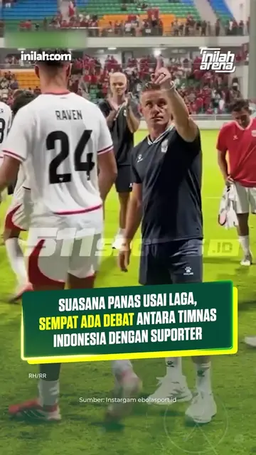 Suasana selepas pertandingan sempat memanas bagi Timnas Indonesia. Skuad Garuda 