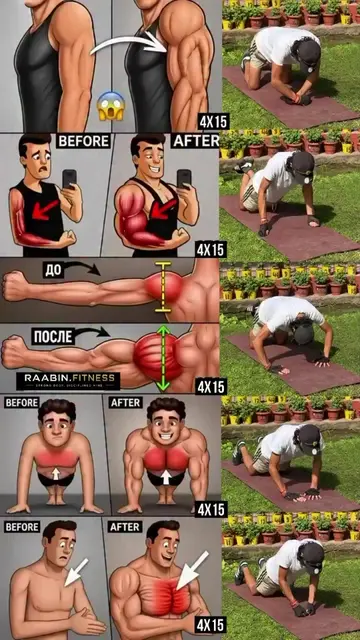💥 Build a Bigger Chest & Stronger Arms with Just Push-Ups! 💪 You don’t need a 
