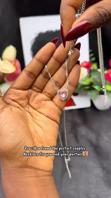 Couples necklace #couplenecklace #matchingnecklaces #couplesgoals #necklaceforco