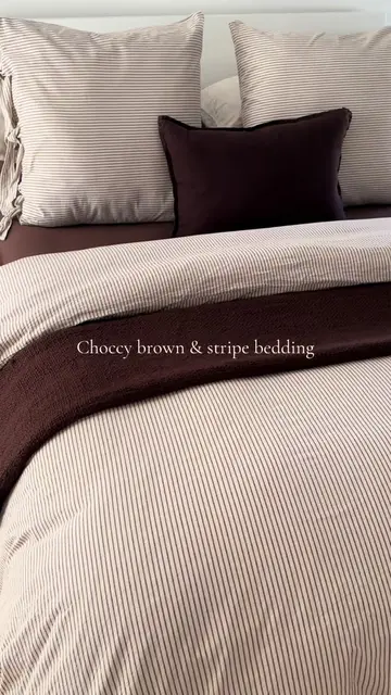 The ultimate bedding combination, so cozy! #Home #bedsheets #bedding #bedroom #b