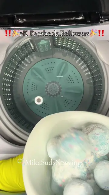 ‼️🎉2K Facebook Followers🎉‼️ I made these extra big laundry bombs (and mixed a 