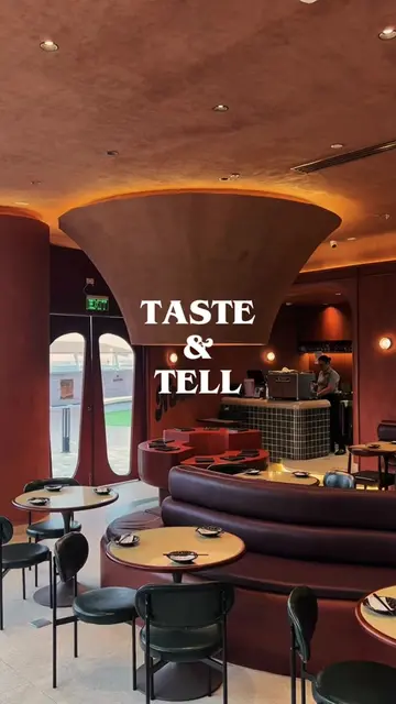 Taste & Tell just opened its newest branch at MOA Sky! I love the earthy tones a