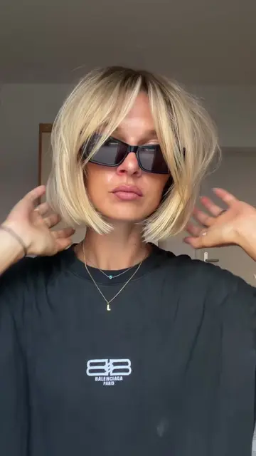 quick bob blow out during the heatwave ⚡️                                       